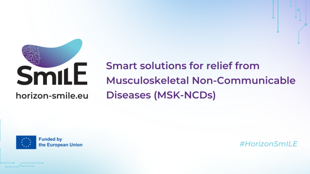 New project “SmILE” to develop groundbreaking innovation in the domain of musculoskeletal non-communicable diseases (MSK-NCDs)