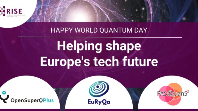 Quantum projects at RISE: Helping shape Europe's tech future Quantum projects at RISE: Helping shape Europe's tech future